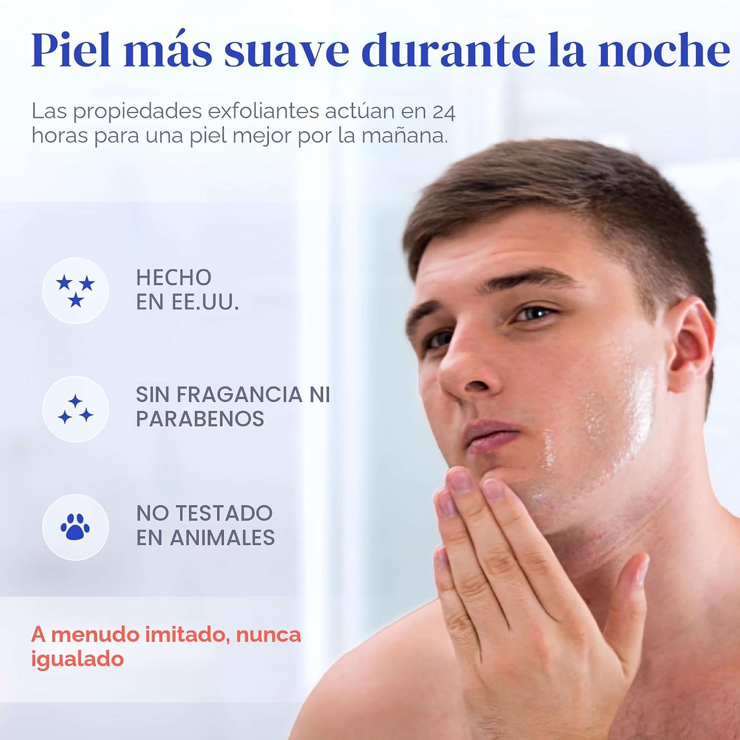 Solución para el cuidado de la piel en botella de Tend Skin.