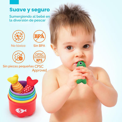 hahaland Juguetes Montessori para niño de 1 año, regalo de cumpleañ...