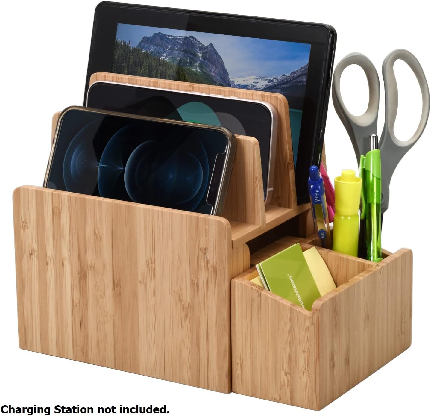 MobileVision organizadores y estantes de bamboo, Caddy Add-On Only