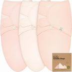 Paquete de 3 mantas orgánicas para dormir para bebé, para recién na...
