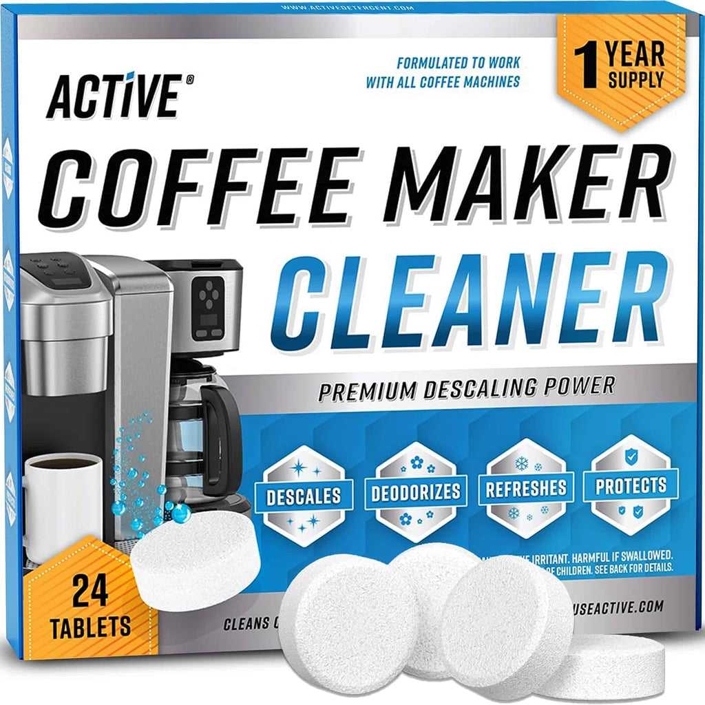 Tabletas descalcificadoras para cafetera, 24 unidades, compatibles...