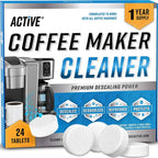 Tabletas descalcificadoras para cafetera, 24 unidades, compatibles...