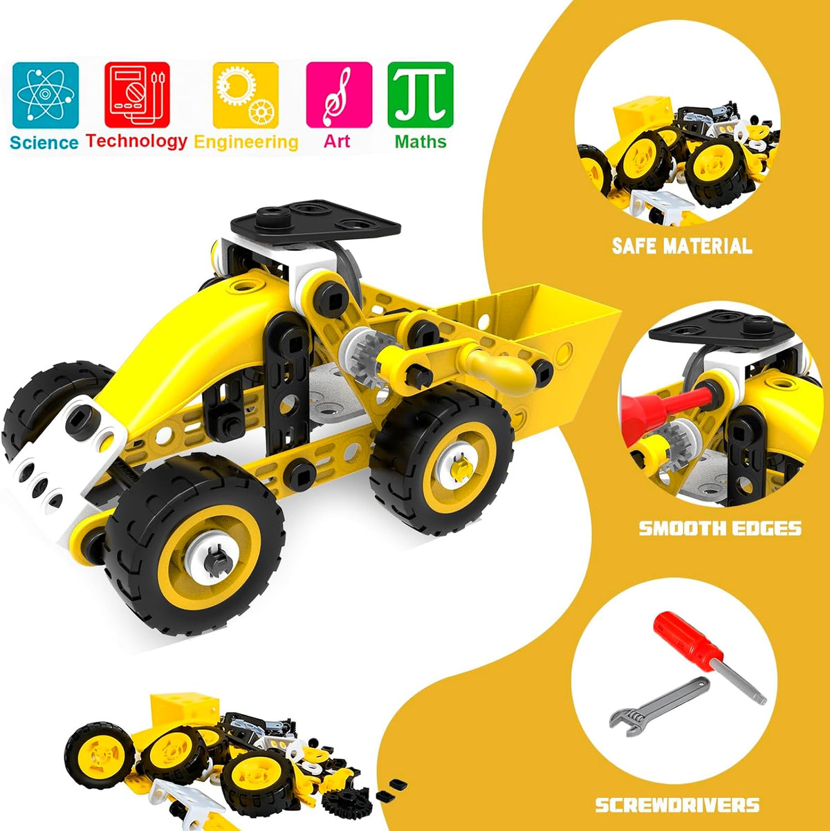 Choopheme 10 en 1 Juguetes STEM para niños de 5 6 7 8 9+ años, kit...