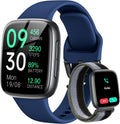 Fitpolo Reloj inteligente, rastreador de actividad AMOLED de 1.85 p...