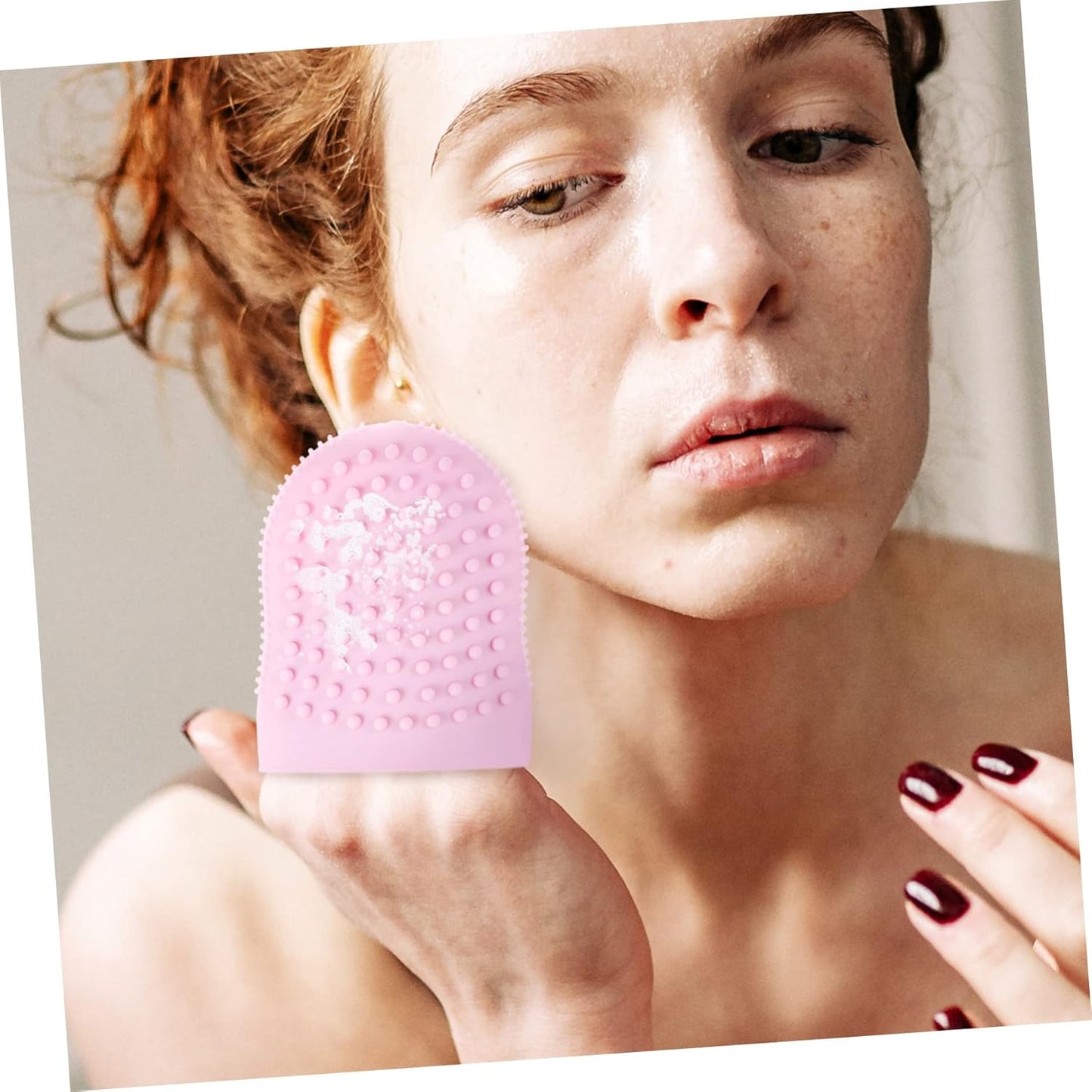 Ipetboom 3pcs Skin Care Tools Silicone Facial Brush Manual Face Was...