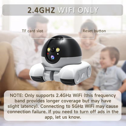 Cámara OROMVO para mascotas, cámara de seguridad de 1080p para el h...