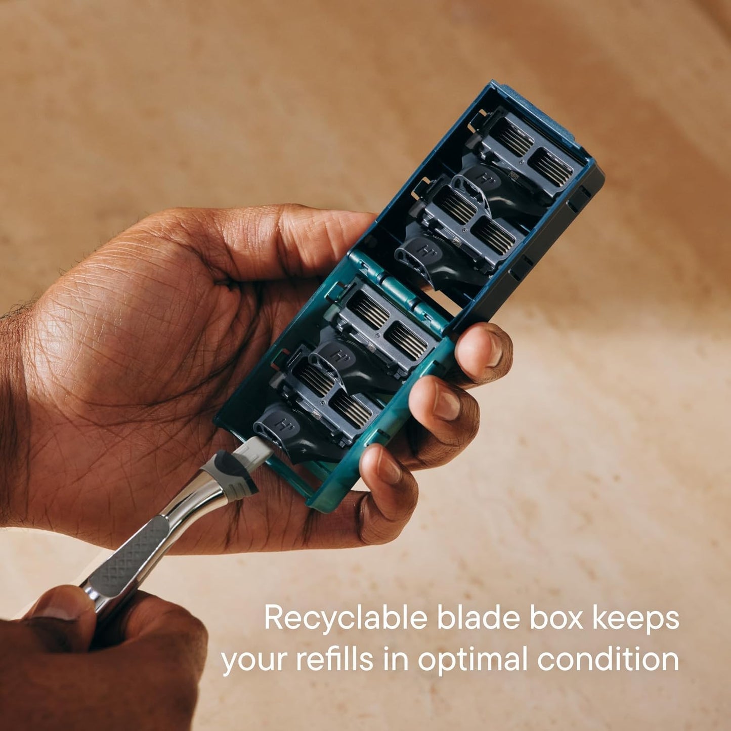 Harry's Original Razor Blades para hombres - 24 maquinillas de afei...