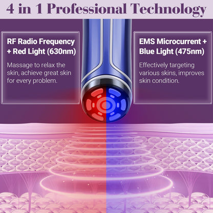 Dispositivo facial de radiofrecuencia RF - Dispositivo de terapia d...