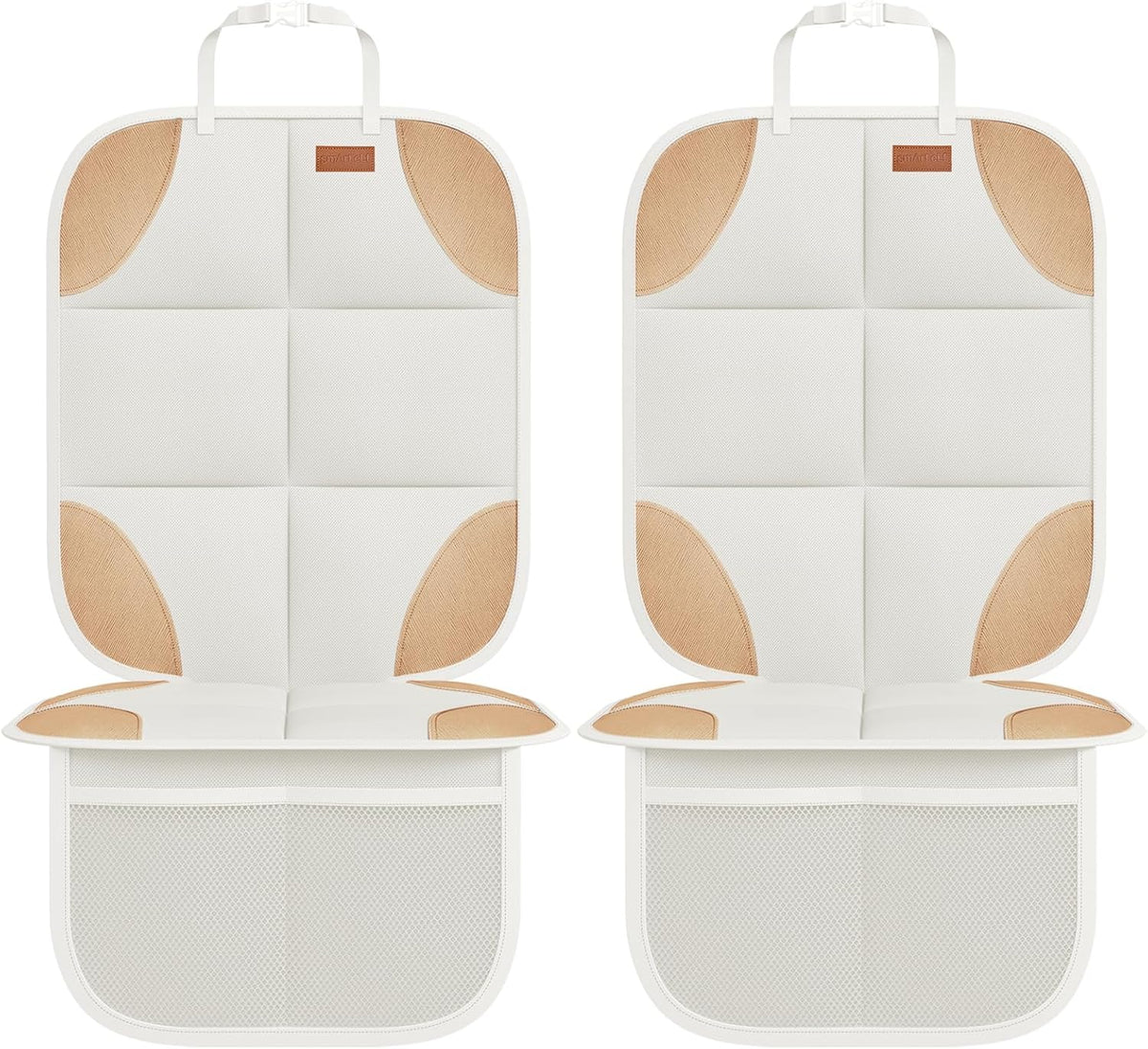 SMART ELF Protector de Asiento de Automóvil, Paquete de 2 Protector...