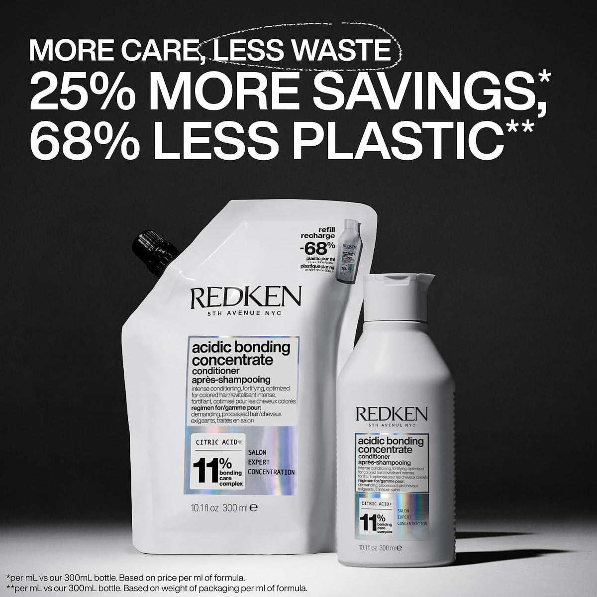 Acondicionador concentrado Acidic Bonding de Redken y para cabello...