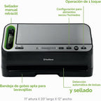 FoodSaver® 4800 Series Sistema de sellado al vacío automático 2 en...