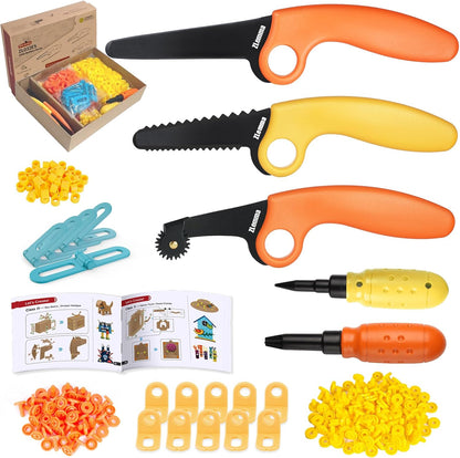 ZLemma Kit de construcción de cartón, juego de construcción para ni...