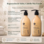 Luseta Salon - Juego de champú y acondicionador con aceite de romer...