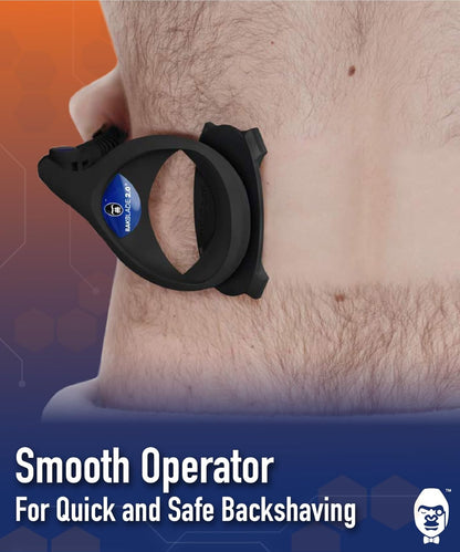 baKblade 2.0 Cartuchos de repuesto para afeitadora de cabello corpo...