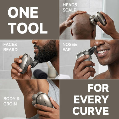 Afeitadoras de cabeza para hombres calvos, maquinilla de afeitar el...