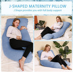 Chilling Home Almohada de embarazo, almohadas de embarazo en forma...