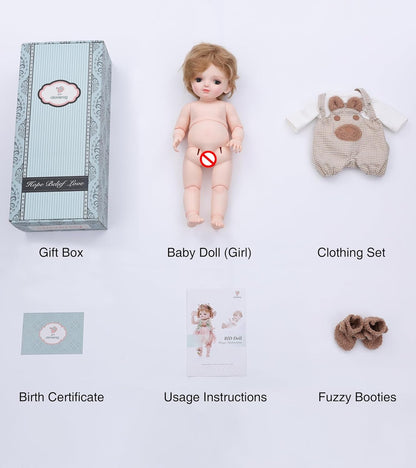 Cloveray BJD - Muñecas articuladas de bola de 1\/4 conjunto complet...