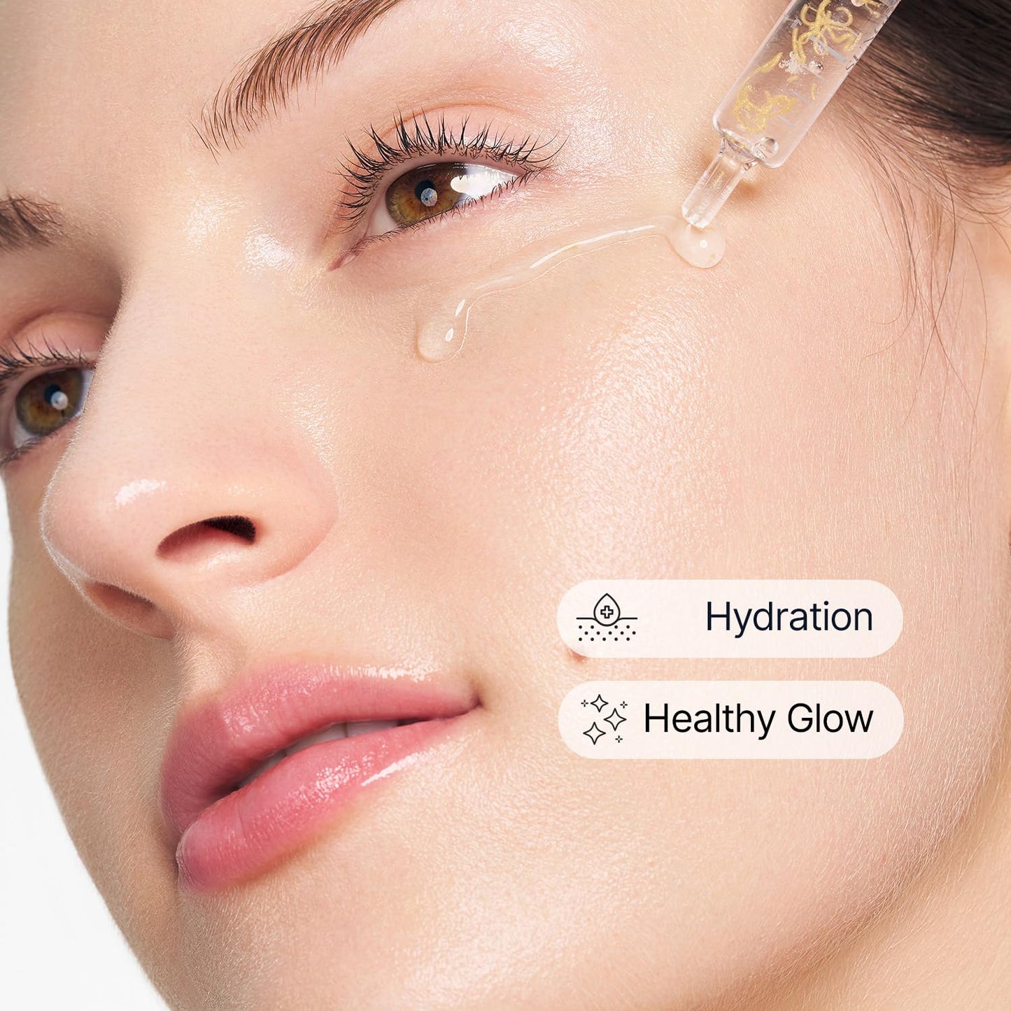 SUNGBOON EDITOR Ampolla intensiva de péptido de seda de colágeno | Suero de péptidos de cobre para la cara con colágeno y múltiples péptidos | Suero facial hidratante coreano para el cuidado de la piel para una piel de aspecto suave | 1.35 onzas líquidas