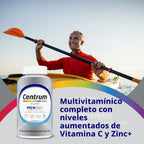 Centrum Silver Men's 50+ Multivitamínico con vitamina D3, vitam...