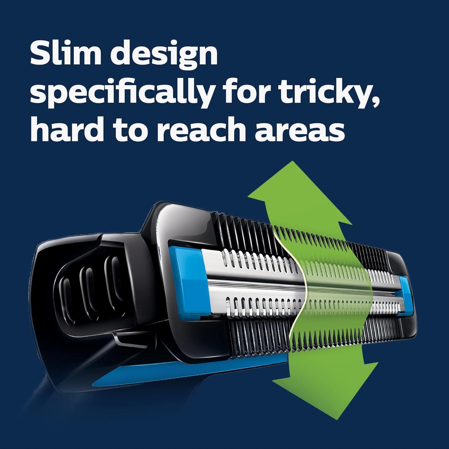 Philips Norelco Bodygroom Series 1100, BG1026\/60, Recortadora y Ar...