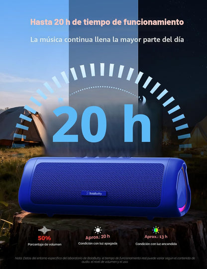 BolaButty Altavoz Bluetooth con sonido HD, inalámbrico portátil, IP...