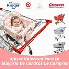 Funda para carrito de compras para bebé niño y niña, funda para sil...