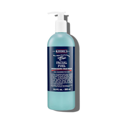 Kiehl's Limpiador facial Facial Fuel, gel refrescante y vigoriz...