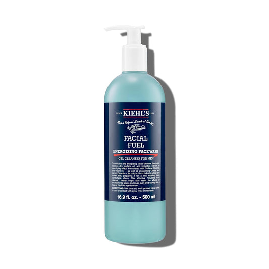 Kiehl's Limpiador facial Facial Fuel, gel refrescante y vigoriz...