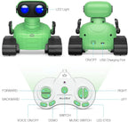 ALLCELE Juguetes robot, robot RC recargable para niños y niñas, jug...