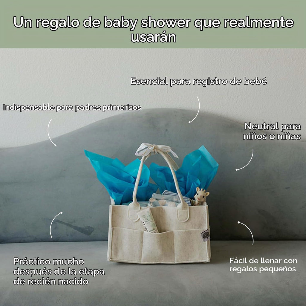 Parker Baby Organizador de pañales para bebé, contenedor para dormi...