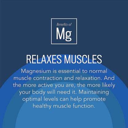 Natural Vitality Calm, suplemento de citrato de magnesio, mezcla de...