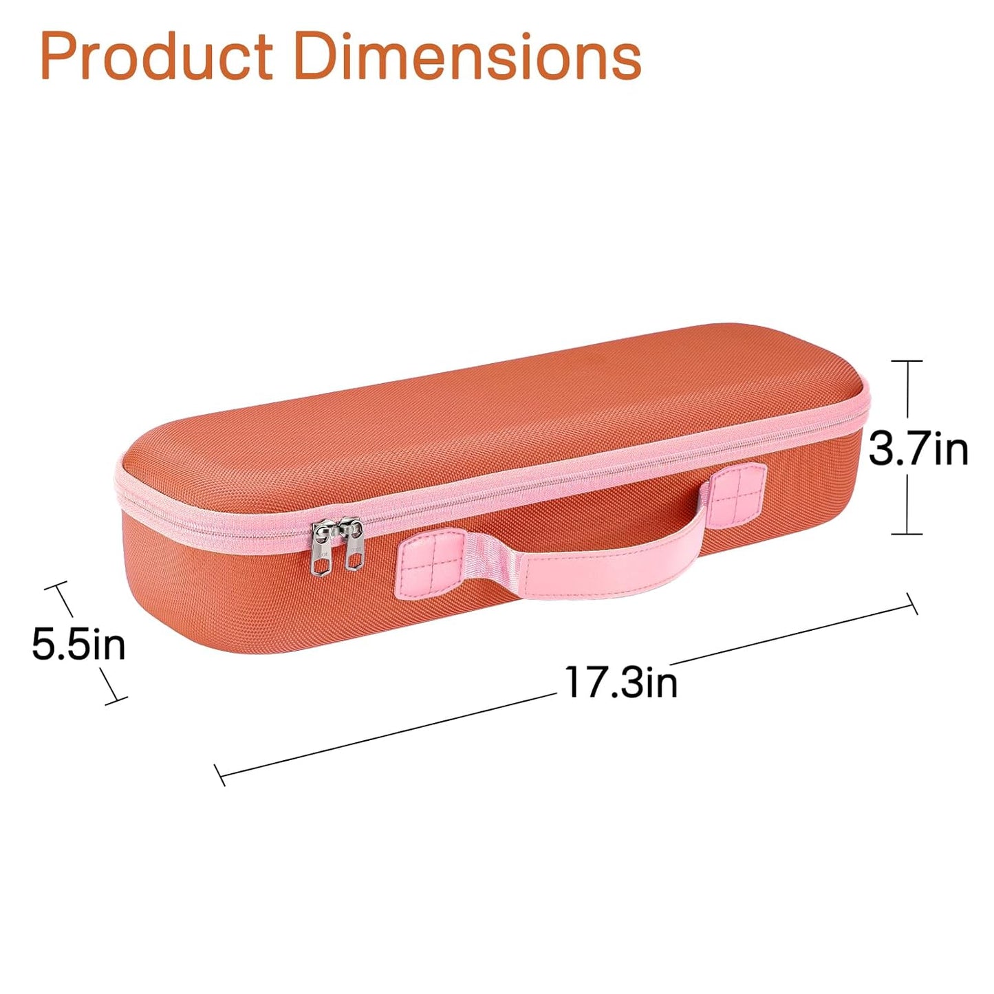RAIACE Funda de almacenamiento rígida compatible con plancha de pel...