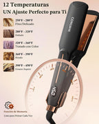 CONLWIN 1.75" Plancha de titanio Plancha Plancha Plancha con In...