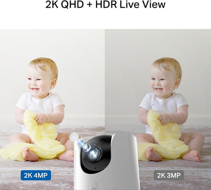 TP-Link Tapo 2K QHD Pan\/Tilt Wi-Fi Cámara | Apple HomeKit | Modo d...
