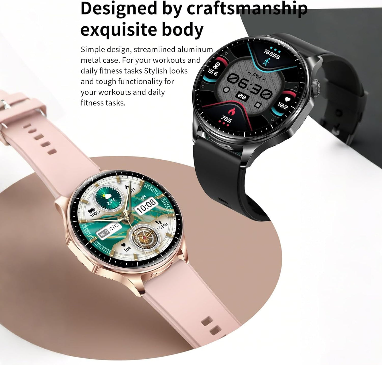 Reloj inteligente con auriculares, relojes inteligentes TWS 2 en 1,...