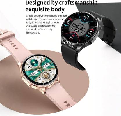 Desong Reloj inteligente con auriculares, relojes inteligentes TWS...