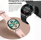 Desong Reloj inteligente con auriculares, relojes inteligentes TWS...