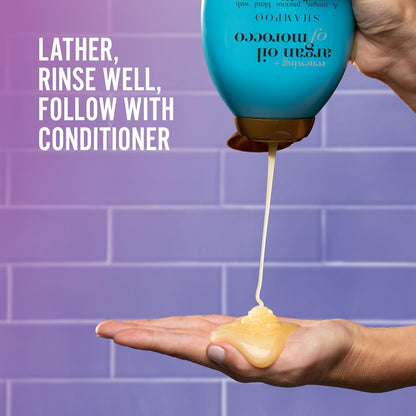 OGX Renewing +Cold Pressed Argan Oil of Morocco Champú hidratante p...