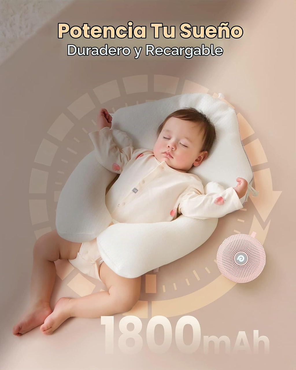 Dreamegg - Máquina de sonidos portátil, con batería potente, 21 son...