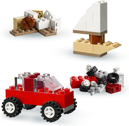 LEGO Classic Maleta creativa 10713 - Incluye estuche organizador de almacenamiento con divertidos y coloridos bloques de construcción, juguete de aprendizaje preescolar para niños, niños y niñas a