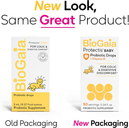 BioGaia Gotas Probióticas para Bebés - Alivio de Cólicos y Gases +...