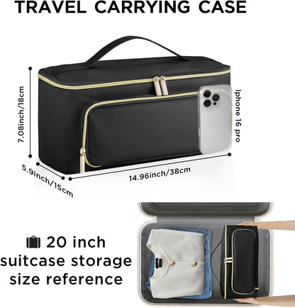CHICECO Bolsa de viaje para herramientas de cabello para secador de...