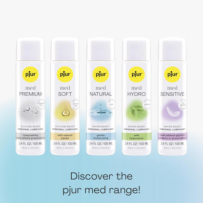 pjur med Lubricante personal natural a base de agua, lubricante hid...