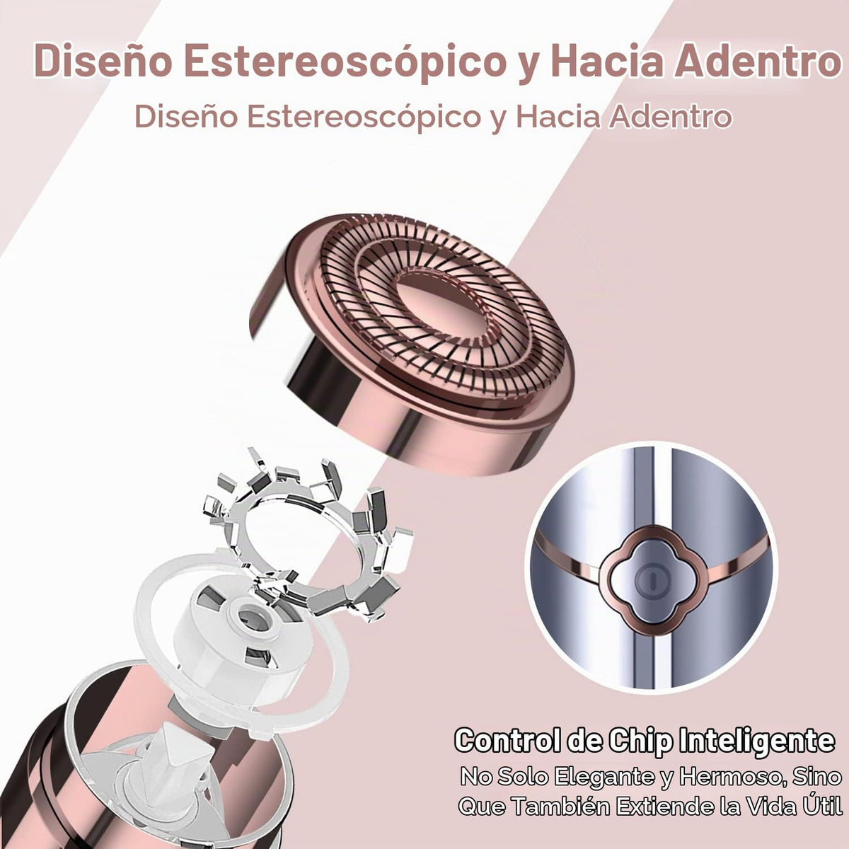 Depilación de vello facial para mujeres, GURELAX removedor de vello...