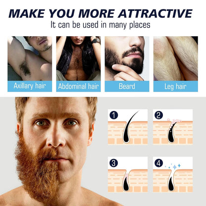 Espuma en aerosol para depilación para hombre, para cuerpo, crema d...