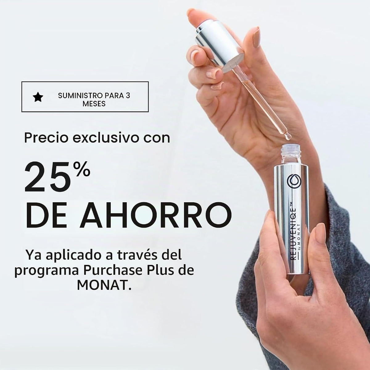 MONAT REJUVENIQE Aceite \u2013 Suministro de 3 meses - Tratamiento...