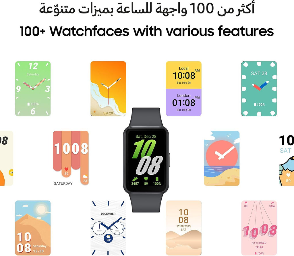 SAMSUNG Galaxy FIT 3 [2025, 40MM] pantalla AMOLED de 1.6" | Res...
