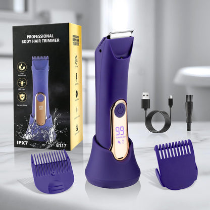 Recortadora de bikini para mujer, afeitadora de pelo púbico persona...