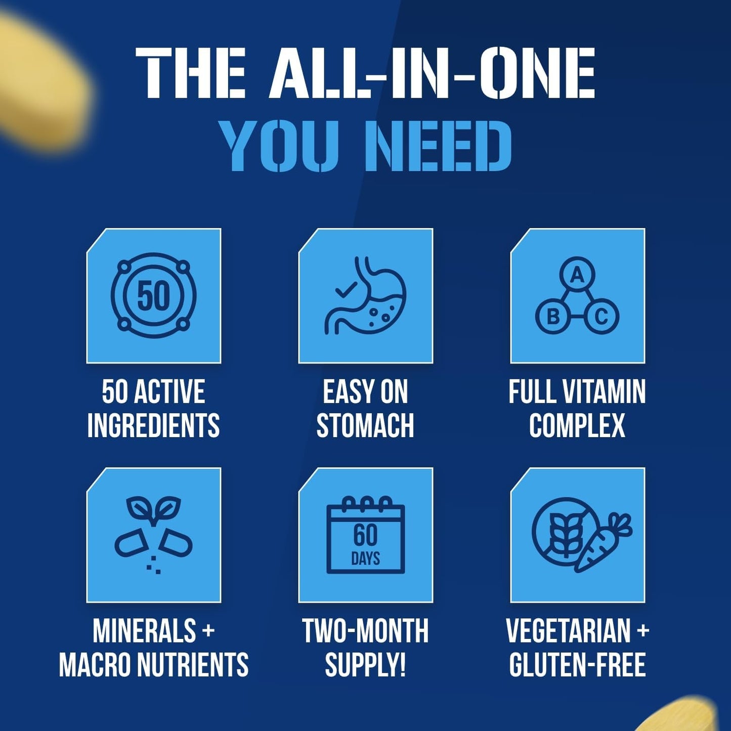 EVL Advanced Daily Multivitamin - Multivitamínico diario avanzado p...