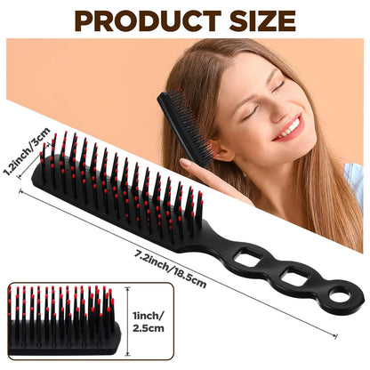 110 cepillos de pelo a granel para personas sin hogar, cepillo de pelo para cabello rizado, cepillo desenredante con cerdas de nailon, envuelto individualmente, adecuado para hombres y mujeres, hotel